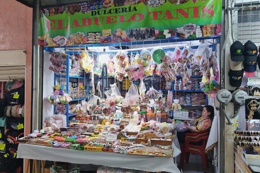 You can find just about any traditional candy and snacks here.