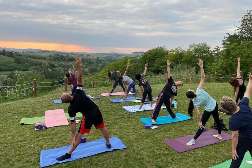 Yoga in Nature in Langhe Roero and Monferrato