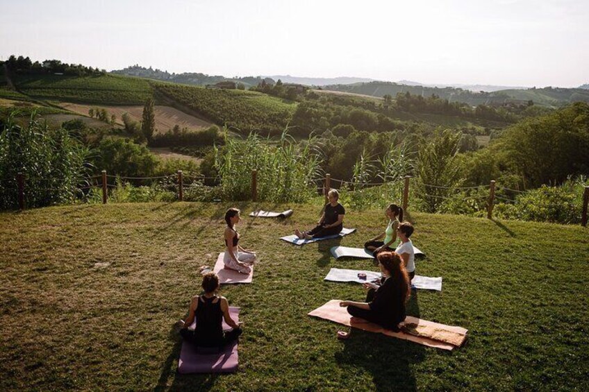Yoga in Nature in Langhe Roero and Monferrato