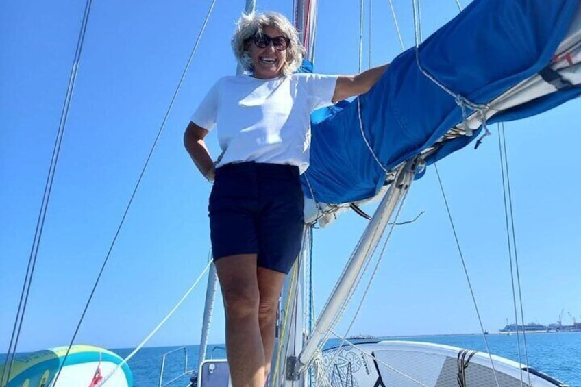 Private tour of the Conero Riviera on a sailing boat