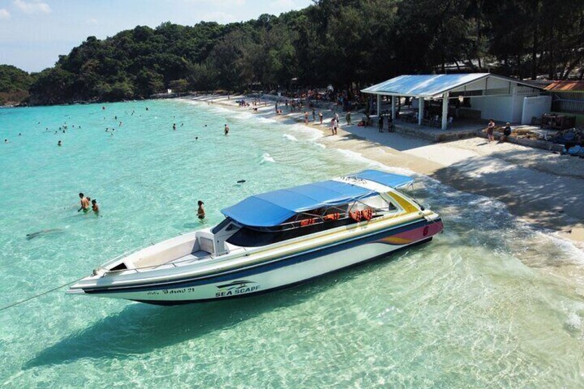 Speedboat Tour From Pattaya to Koh Larn Coral & Sak Island