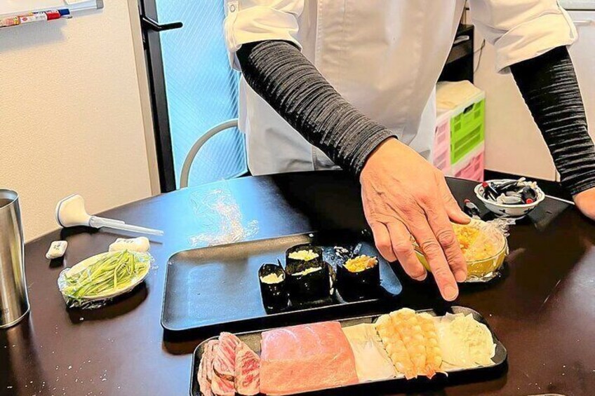 Making Nigiri Sushi Experience tour in Ashiya, Hyogo in Japan