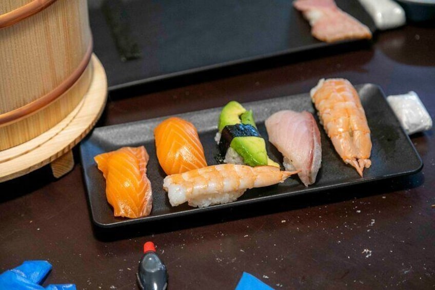 Making Nigiri Sushi Experience tour in Ashiya, Hyogo in Japan