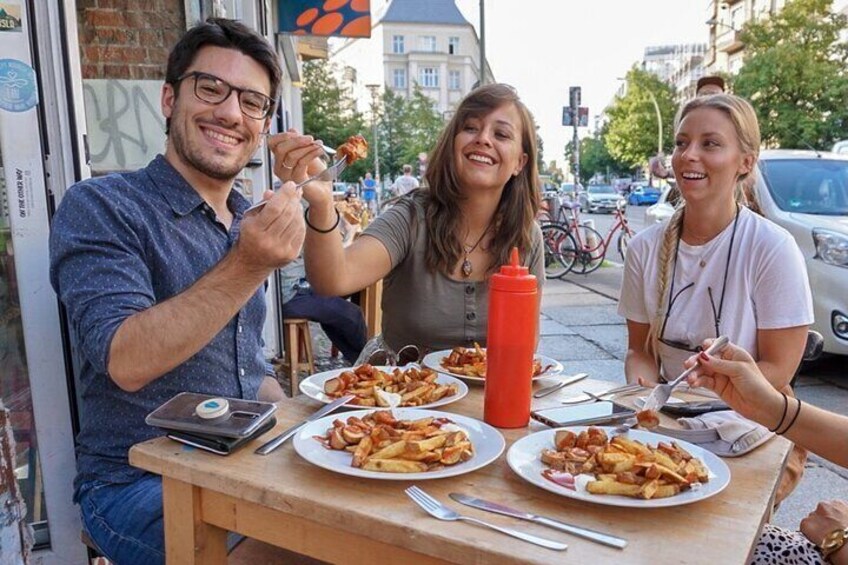 Try a vegan "Currywurst" - a Berlin original we all love