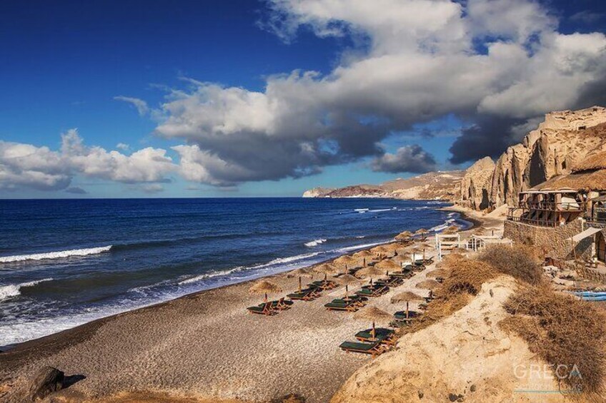 Half-Day Private Tour to Santorini Beach