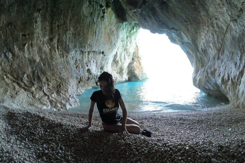 From Cala Gonone: Dinghy trip in the Gulf of Orosei