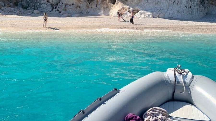 From Cala Gonone: Dinghy trip in the Gulf of Orosei