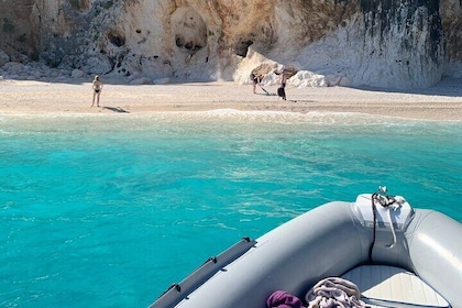 From Cala Gonone: Dinghy trip in the Gulf of Orosei