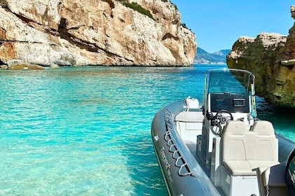 来自 Cala Gonone：奥罗塞伊湾的小艇之旅