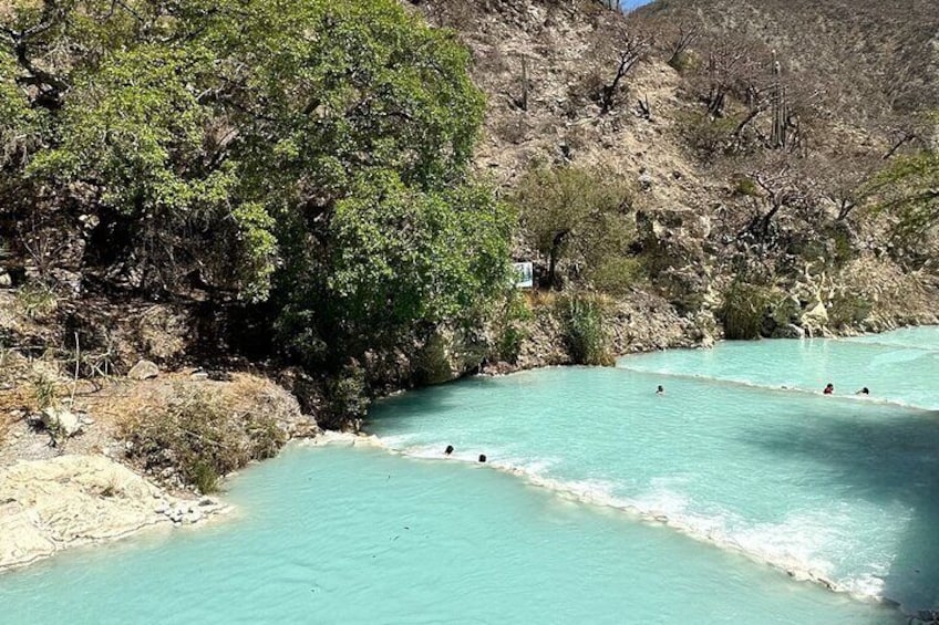 Swim and enjoy the current of the river.