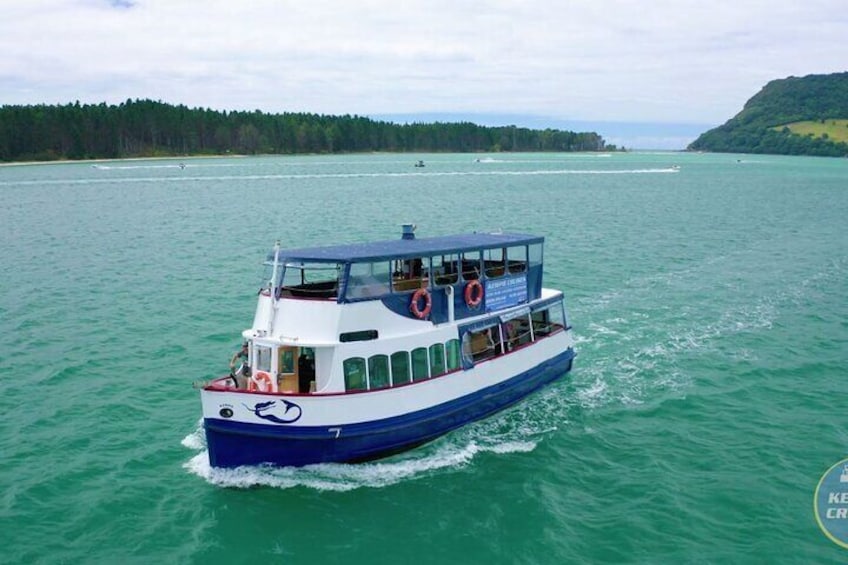 Tauranga Harbour Scenic One Hour Historical Boat Cruise 