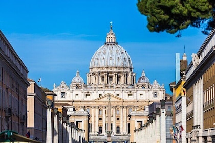 Vatikanens privata rundtur med Peterskyrkan
