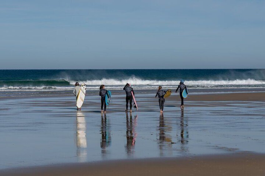 Discover the Landes beaches by Surfing and Fat Bike