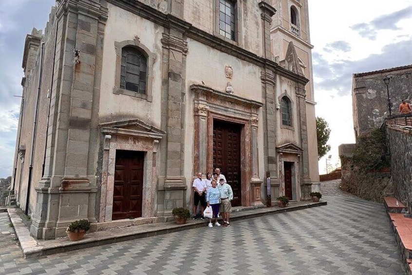 Messina Private tour Savoca (Godfather),Taormina 