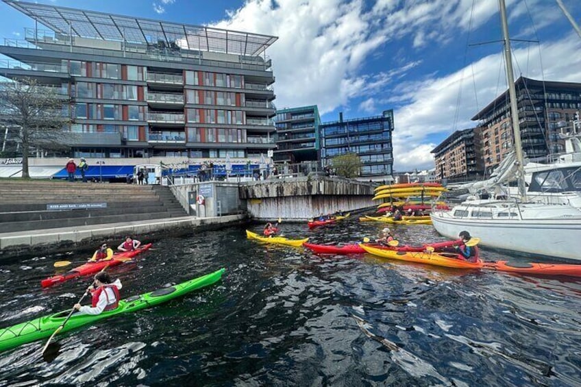 2 Hour Sea Kayak Tour on Oslofjord from Central Oslo