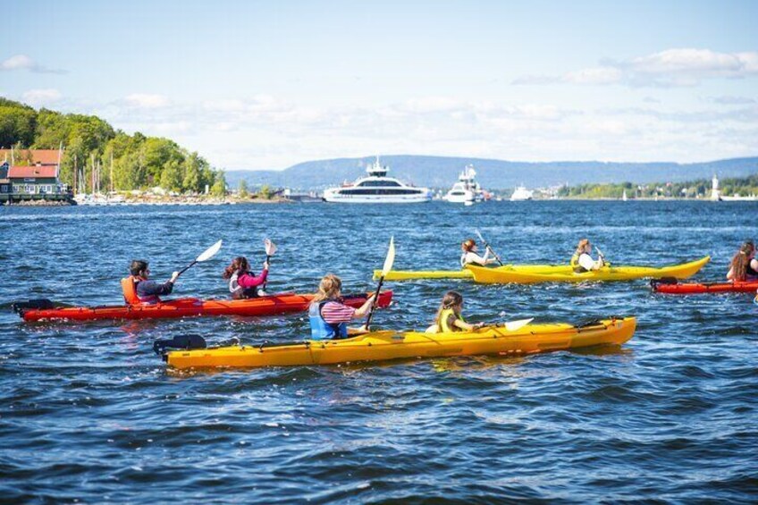 2 Hour Sea Kayak Tour on Oslofjord from Central Oslo