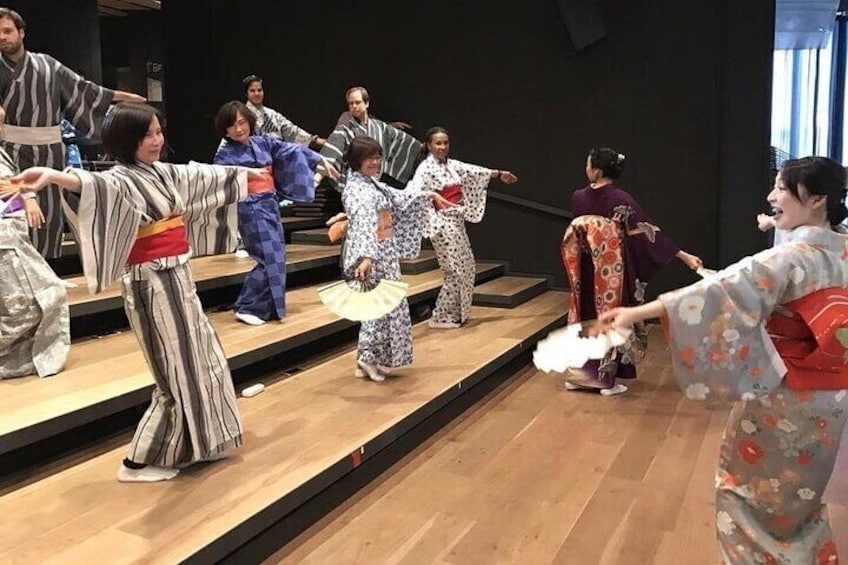 Japanese dance experience program 