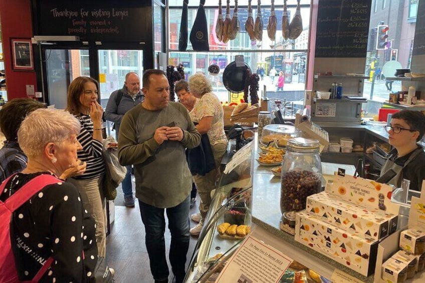 Meeting some of our talented vendors on the tour.