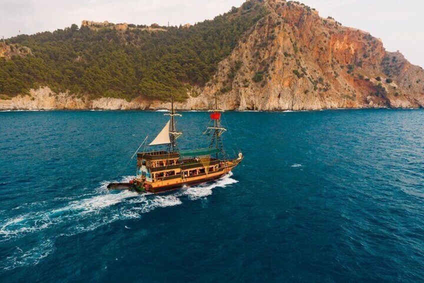 Antalya Full Day Pirate Boat Tour with Lunch