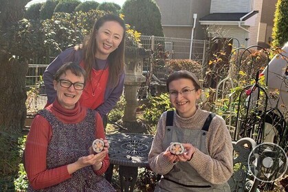 Special sushi rolls only available in Japan Making Experience