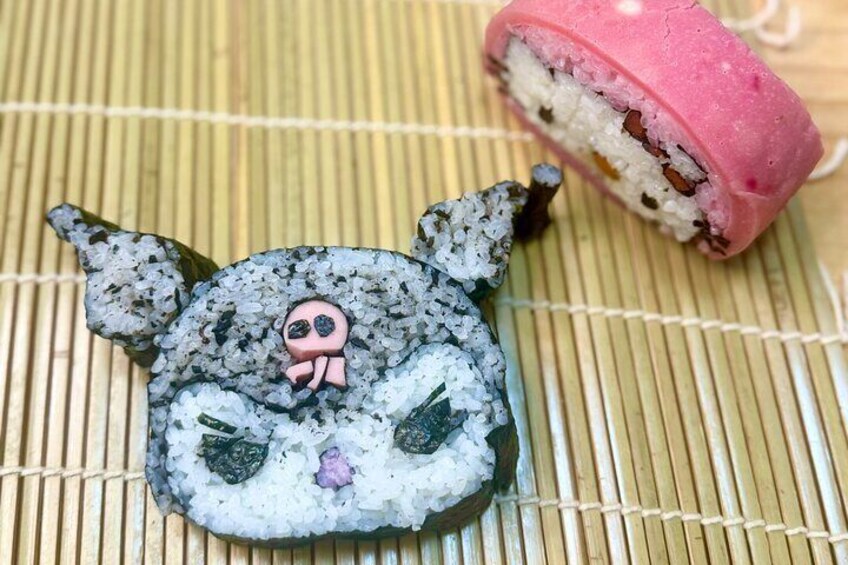 Cute Sushi Roll Cooking Class in Japan