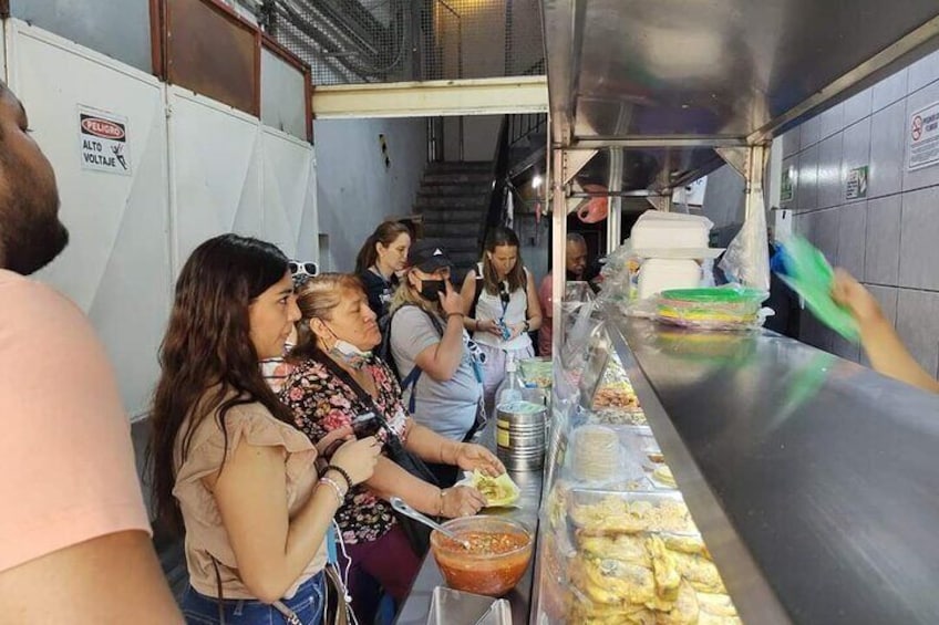 3 hours taco tour in Mexico city