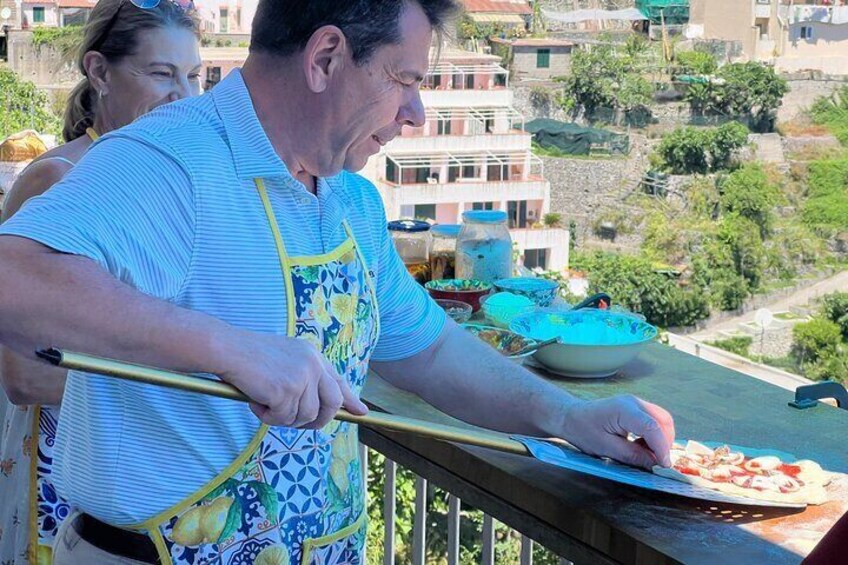 Pizza Class experience on Amalfi coast 