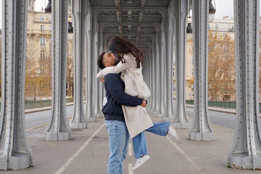 Photographer at the Eiffel Tower