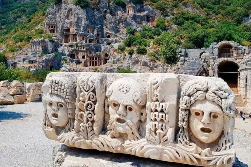 Demre Myra Kekova Ancient Cities Tour from Alanya