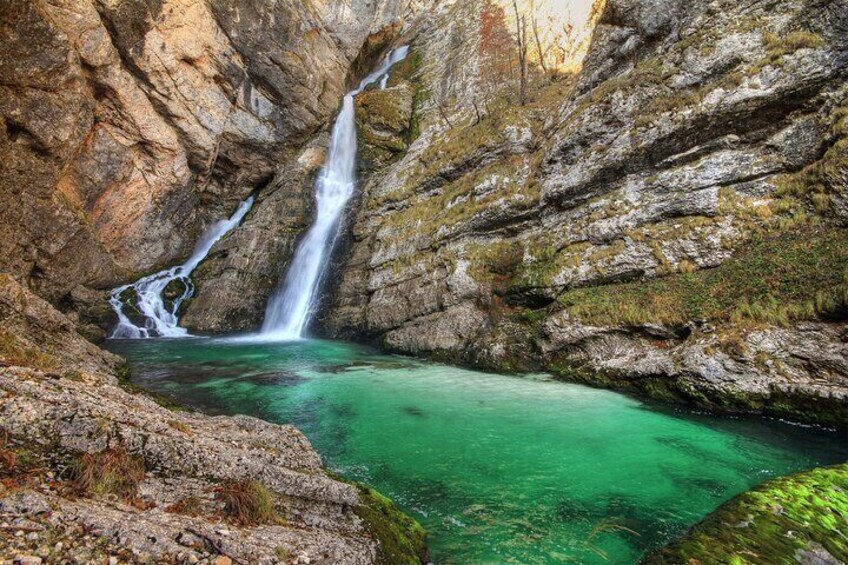 8-Hour Lake Bled, Lake Bohinj and Waterfall Savica Tour