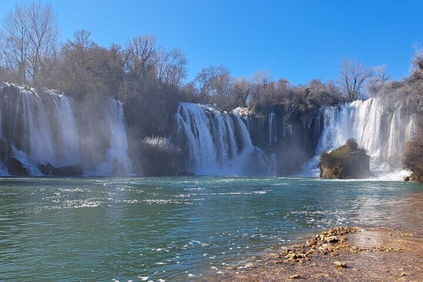 Mostar and Kravice Waterfalls Private Day-Tour from Dubrovnik