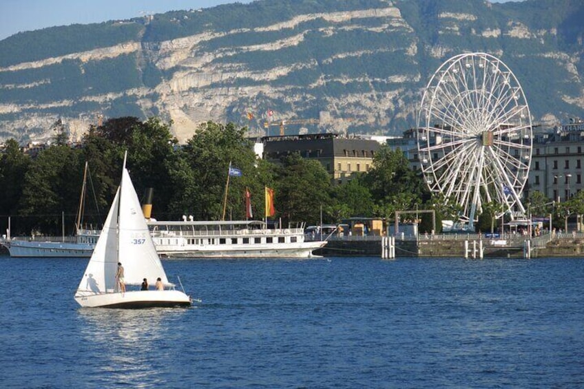 Private sailing cruise on Lake Geneva from Geneva