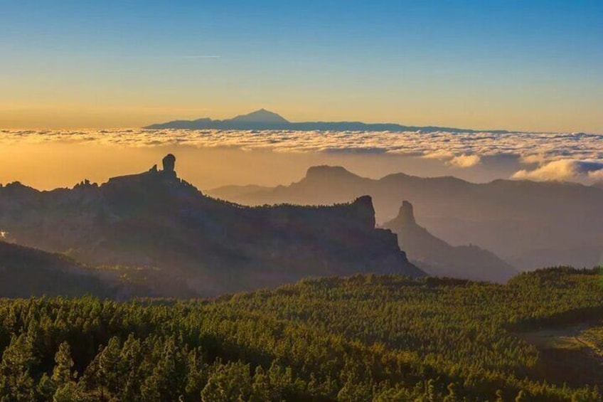 Pico de las Nieves viewpoint, highest point of Gran Canaria