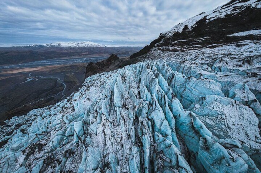  Private South Coast with Glacier Hike in Iceland