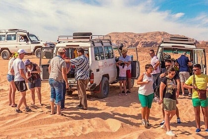 Super Safari ganztägig mit Jeep, ATV-Quad und Buggy-Fahrt Hurghada