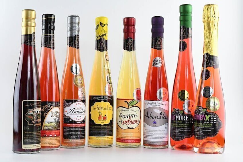 Fruit alcohol tasting + Velvet Orchards audio tour