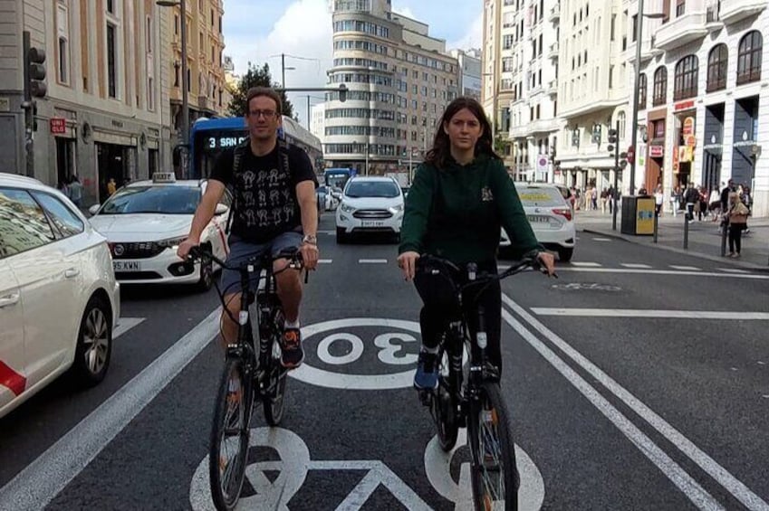 3-Hour Private Tour of Madrid by Bike
