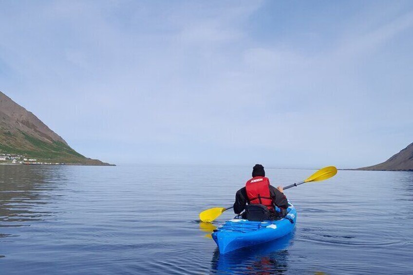 Private: Guided kayak tour in Siglufjörður / Siglufjordur