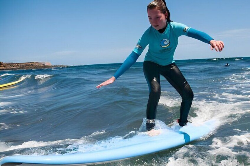 Surf lessons for all levels in Maspalomas