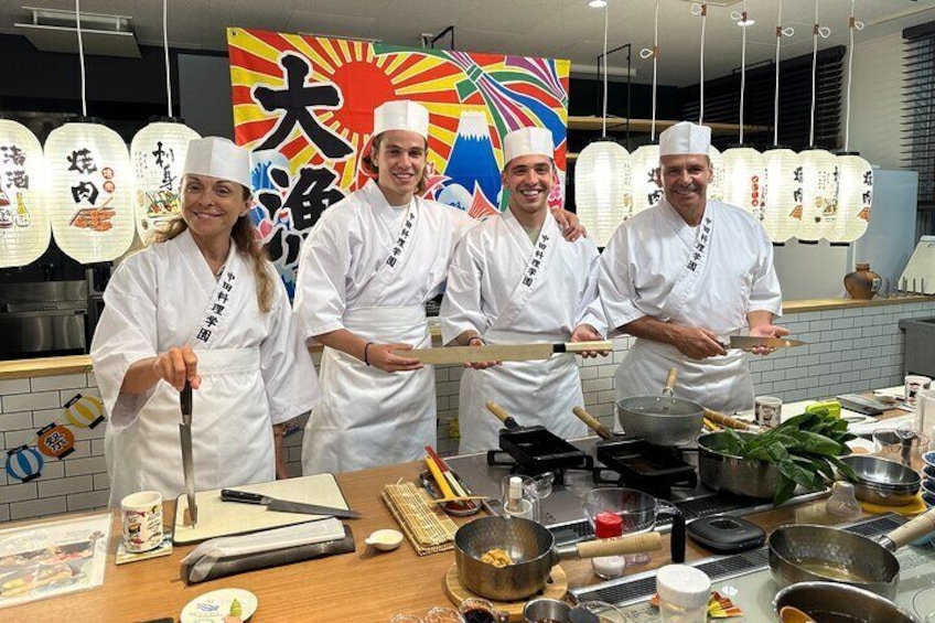 Kanazawa: traditional Japanese & sushi cooking classes