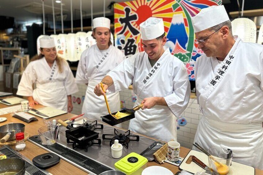 Kanazawa: traditional Japanese & sushi cooking classes
