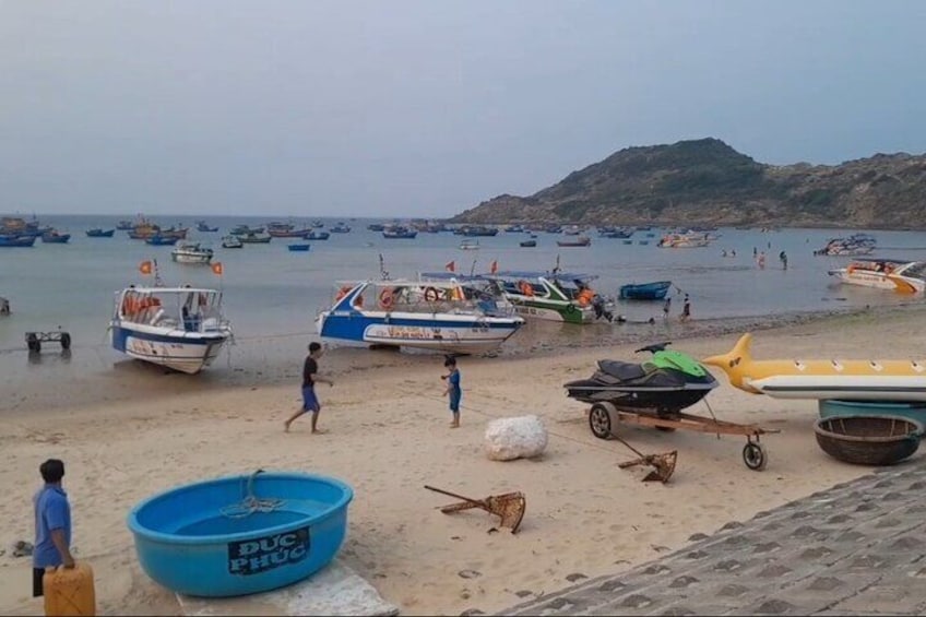 Squid Fishing Tour at Nhon Ly, Vietnam