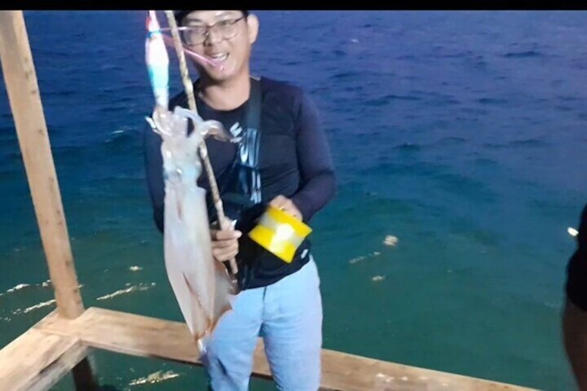 squid fishing 