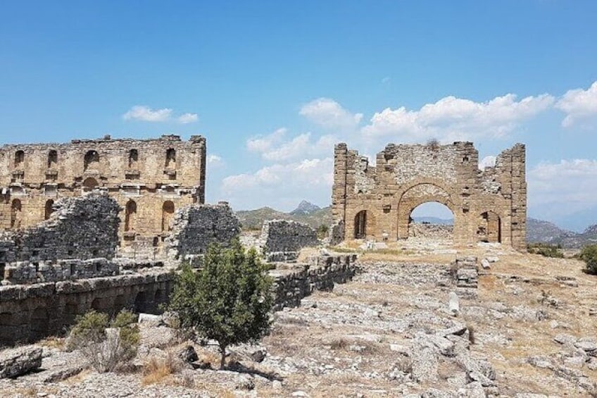 Full Day Aspendos, Side, Manavgat Tour from Alanya