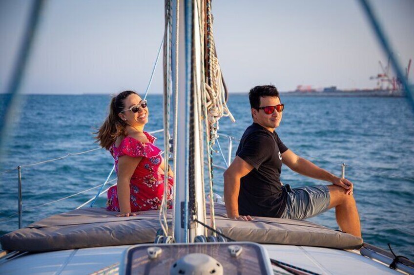 Private Sailing with SUP, Drinks and Appetizers from Barcelona