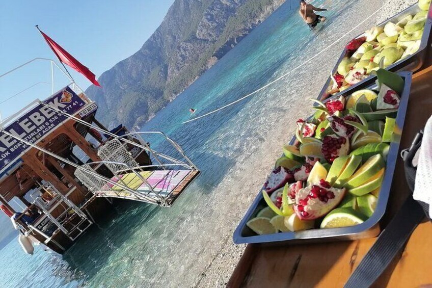 Antalya: Suluada Island Small Group Boat Trip with Lunch & Pickup