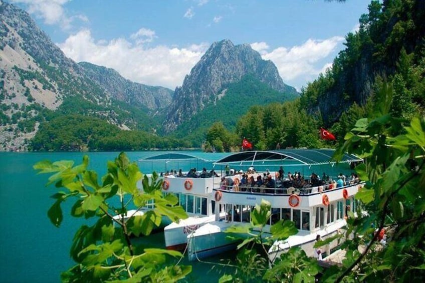 Green Canyon Boat Tour from Antalya with Lunch