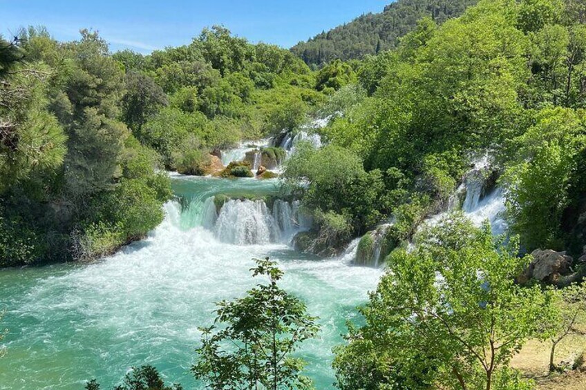 One of the waterfalls