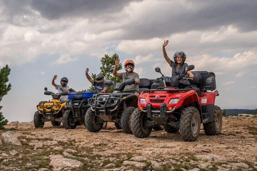 Private Tour in Two-seater Quad in Gúdar