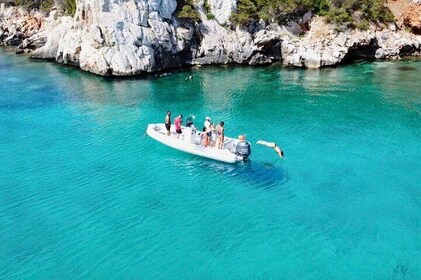 Alghero: snorkeling RIB tour in Porto Conte and Capo Caccia